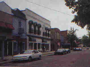 Brick Street In Zionsville
